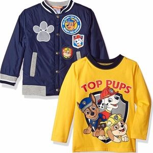 Paw patrol jacket and shirt